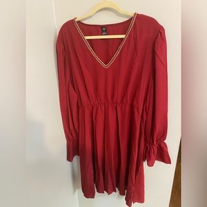 SHEIN CURVE “Little Red Dress”! Size 3XL